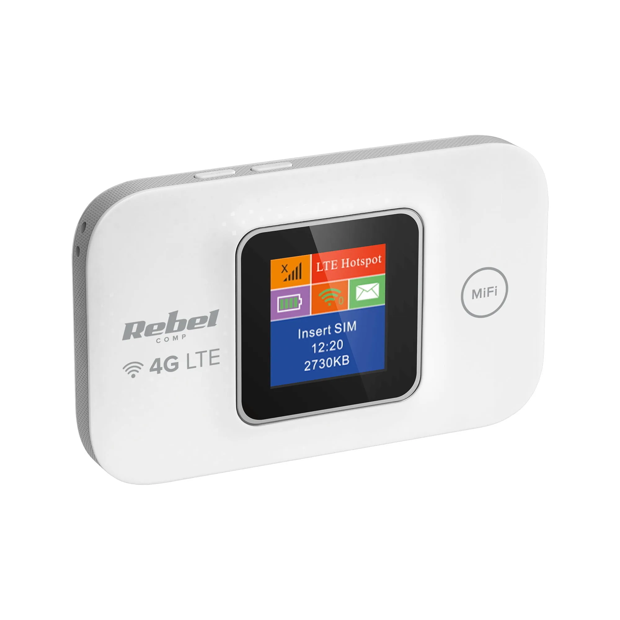 Brezžični aku. 2100mAh LCD WIFI LTE 4G modem router WPS dostopna točka bel - Image 5