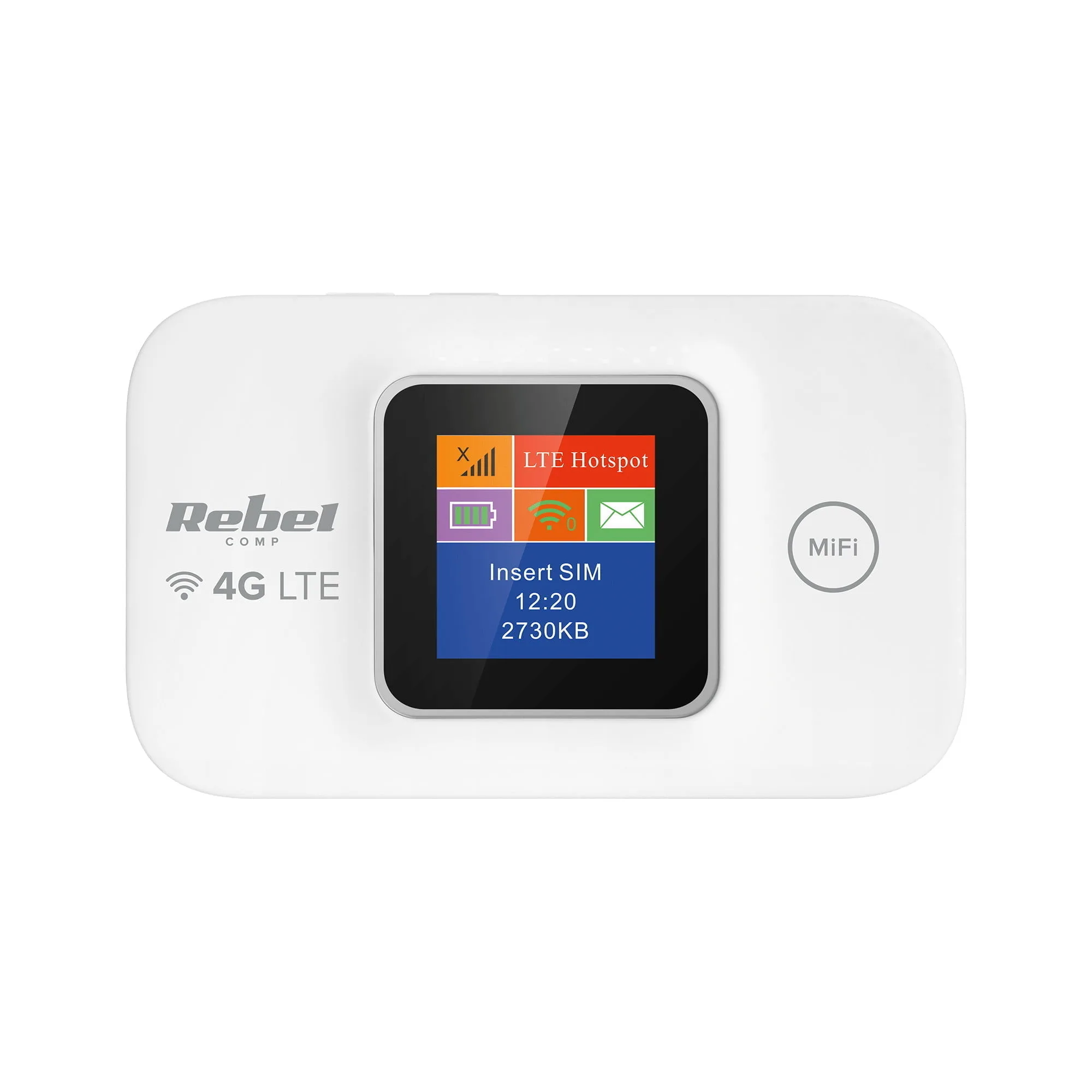 Brezžični aku. 2100mAh LCD WIFI LTE 4G modem router WPS dostopna točka bel - Image 6