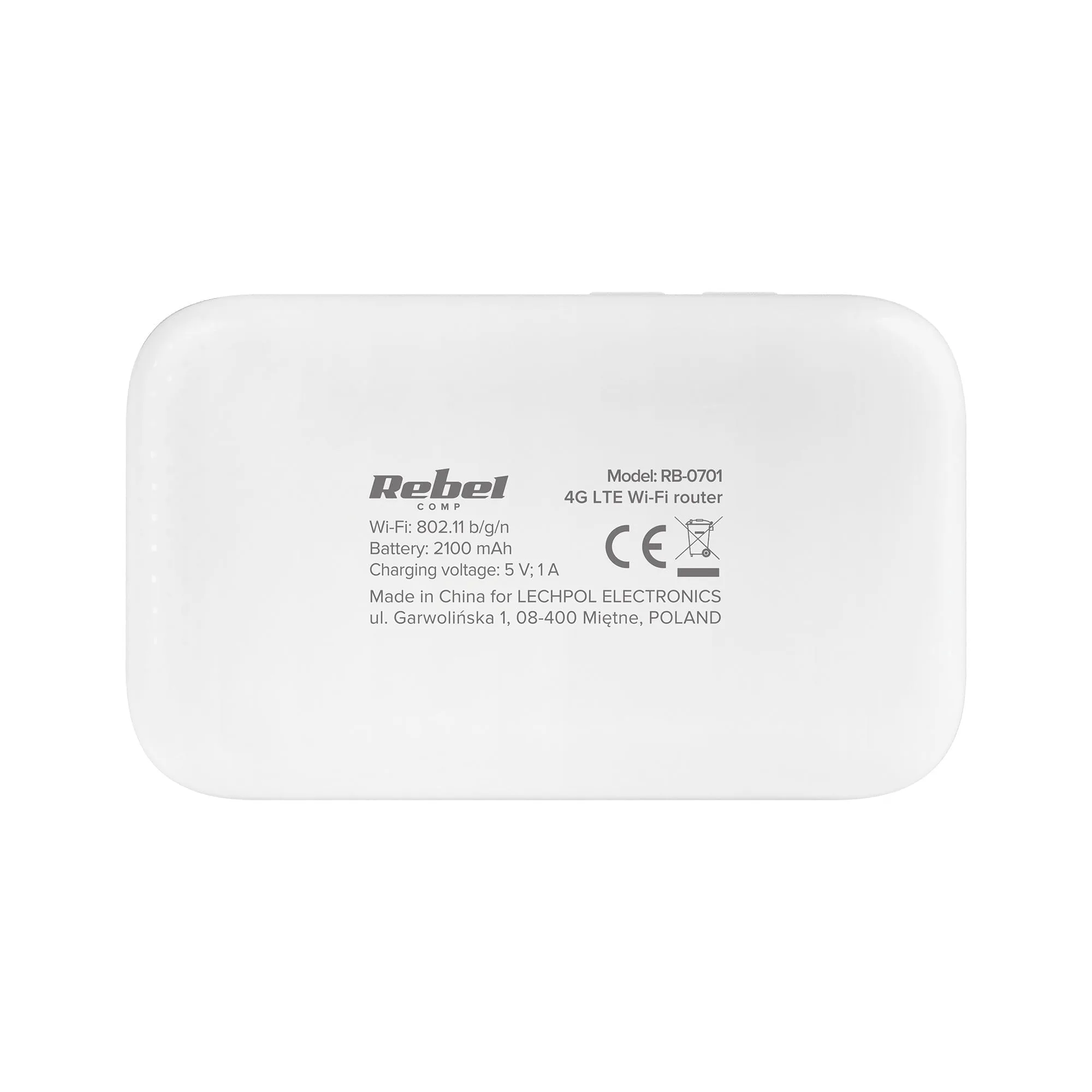 Brezžični aku. 2100mAh LCD WIFI LTE 4G modem router WPS dostopna točka bel - Image 7