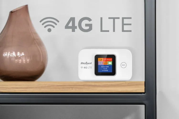 Brezžični aku. 2100mAh LCD WIFI LTE 4G modem router WPS dostopna točka bel - Image 11