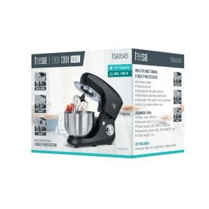 Večnamenski črn kuhinjski robot EASY COOK 5,5L