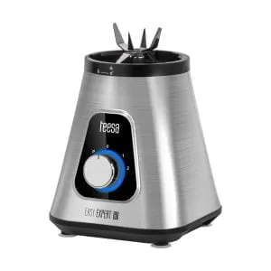 1300W nerezový elektrický mixér a mixér 1500ml + 600ml láhev 12 Elektrický mixér z nerezové oceli s 1500ml konvicí a 600ml lahví