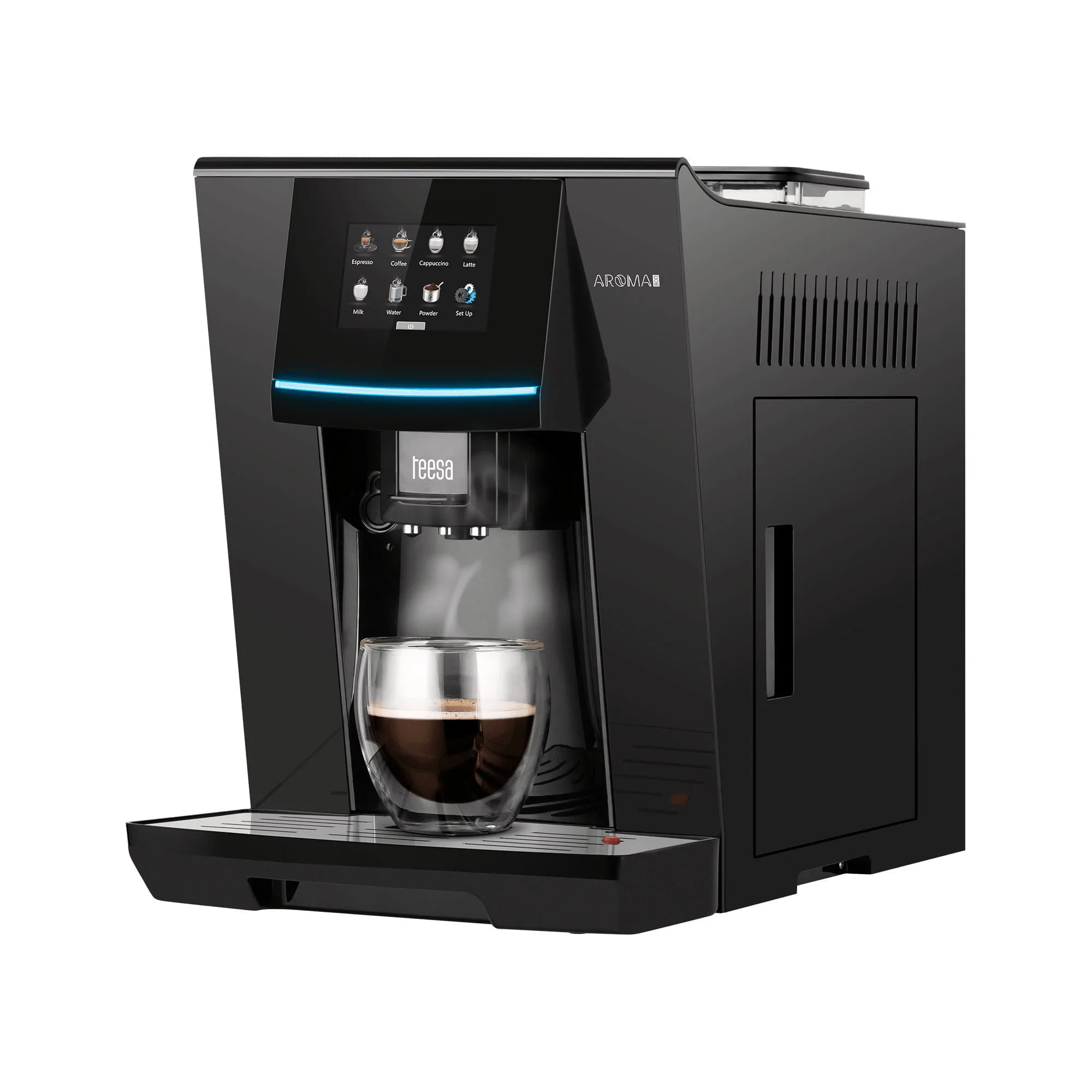 1500W LCD automatski aparat za kavu s mlinom i pjenilicom AROMA 800 AKCIJA