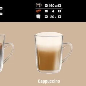 1500W LCD automatski aparat za kavu s mlinom i pjenilicom AROMA 800 AKCIJA