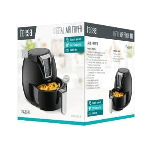 1300W LCD touch cvrtnik na zrak brez maščobe 3200ml friteza črn 29 {