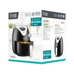 1000W LCD cvrtnik na zrak brez maščobe 1800ml friteza 25 1000W LCD cvrtnik na zrak brez maščobe 1800ml