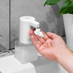 Alternativni prikaz dozatora pjenastog sapuna s baterijom senzora 500mAh 260ml USB