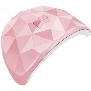 54W UV 18 LED svetilka za utrjevanje manikurnih gelov roza