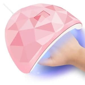 54W UV 18 LED svetilka za utrjevanje manikurnih gelov roza