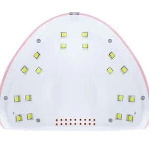 54W UV 18 LED svetilka za utrjevanje manikurnih gelov roza