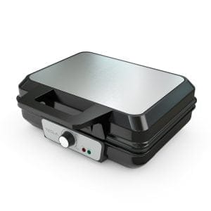 1000W električni inox kontaktni pekač za velike vaflje 14 Električni inox kontaktni pekač za vaflje