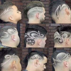 Inox akumulatorski LCD brivnik in strižnik za lase in brado USB črn