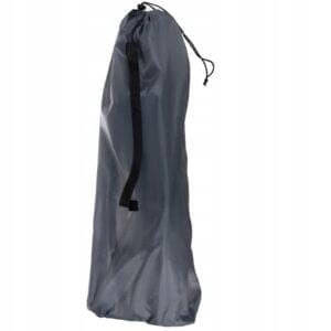 Turistični zložljiv oxford stol siv do 100kg