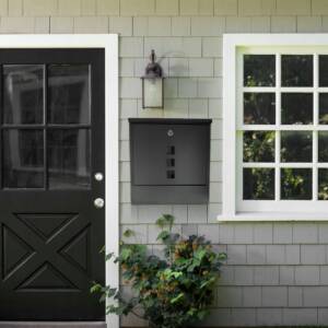 Vodoodporni poštni nabiralnik z režo za časopise antracit LBX