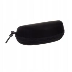 Unisex modne polarizirane sunčane naočale UV 400 filter inox 25 crna torbica s patentnim zatvaračem