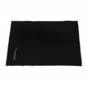 Unisex modne polarizirane sunčane naočale UV 400 filter inox 26 crna tkanina s valovitim rubovima