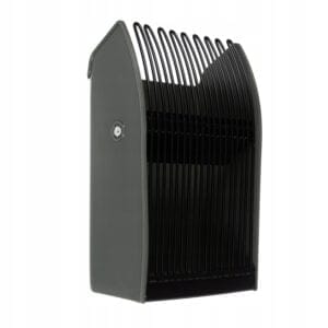 a black and grey metal object