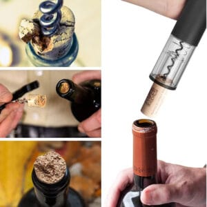 Avtomatski električni odpirač za odpiranje vina z zamaškom