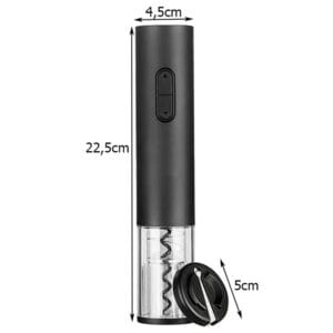 Avtomatski električni odpirač za odpiranje vina z zamaškom