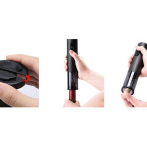 Avtomatski električni odpirač za odpiranje vina z zamaškom