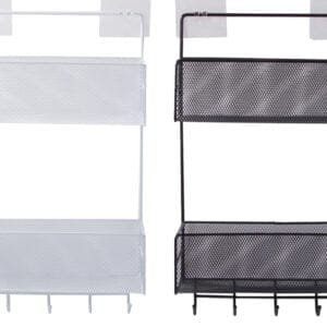 Kovinski stenski organizator 5 kljukic 37x26cm