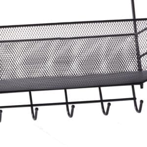 Kovinski stenski organizator 5 kljukic 37x26cm