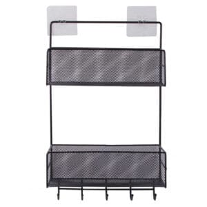 Kovinski stenski organizator 5 kljukic 37x26cm