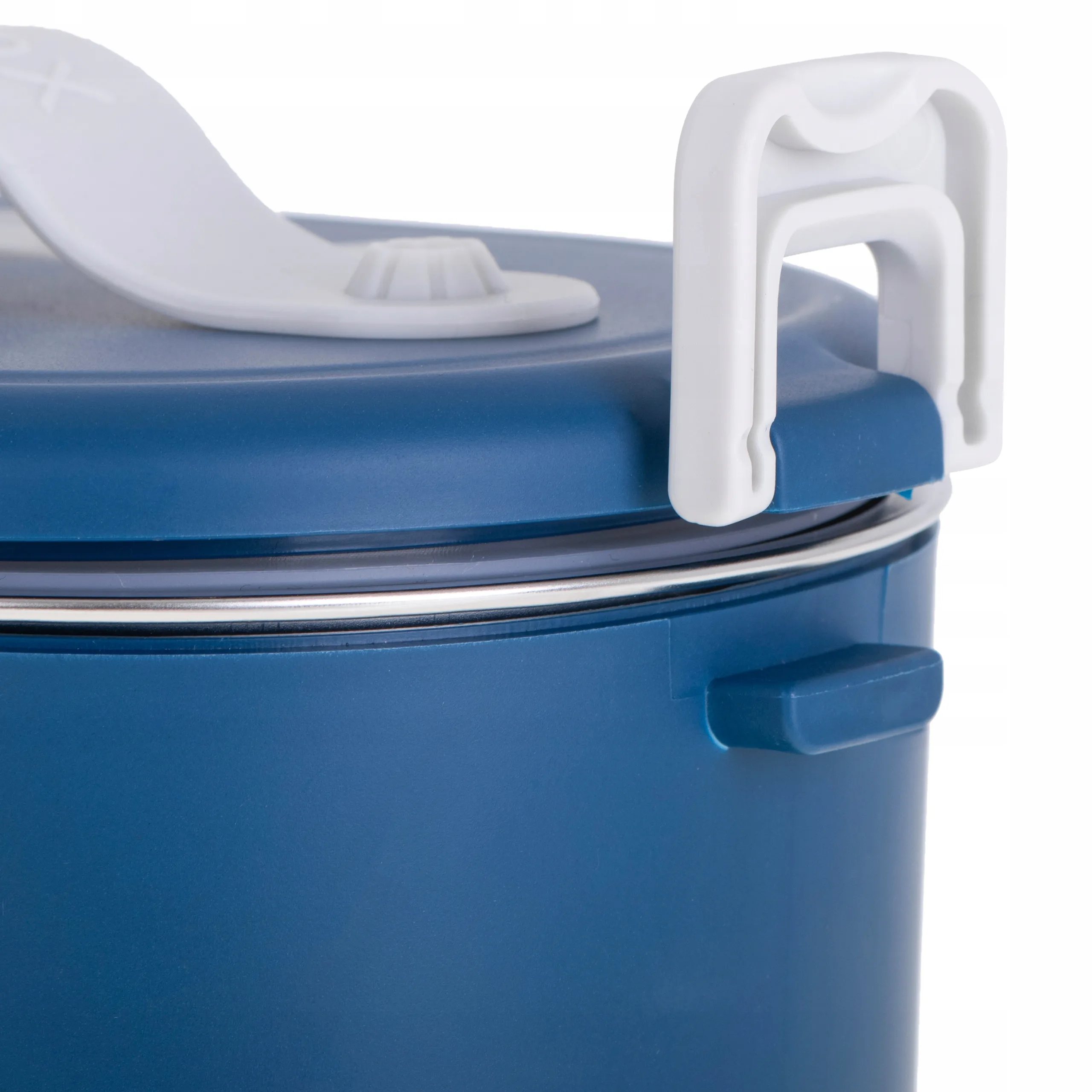 48W inox električna grelna lunch box posoda za hrano 800ml modra - Image 9