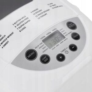 850W aparat pripravo in peko kruha 15 programov kruhomat LCD
