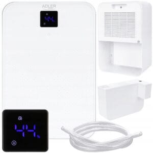 90W razvlaževalec in čistilec zraka LCD absorber vlage 1L bel