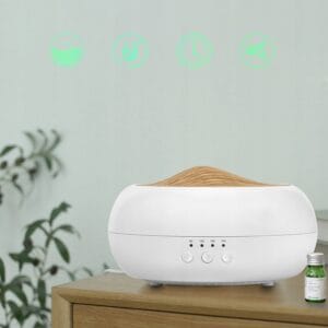 3v1 LED RGB difuzor vlažilec zraka in izparjevalnik eteričnih olj 70ml USB 25 {