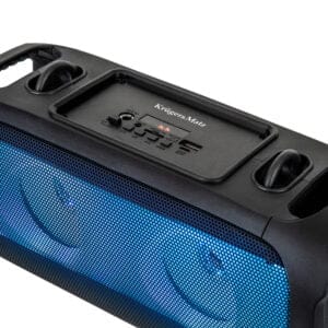 Prenosni karaoke zvočnik Music Box GO z mikrofonom in RGB LED lučmi