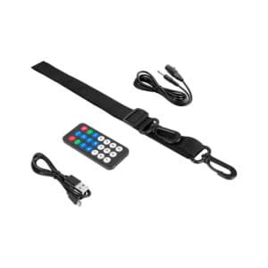 Prenosni karaoke zvočnik Music Box GO z Bluetooth LED RGB mikrofonom
