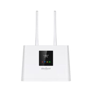 Brezžični WIFI LTE 4G modem router dostopna točka bel