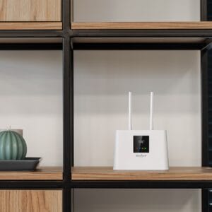 Brezžični WIFI LTE 4G modem router dostopna točka bel