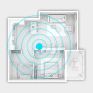 Brezžični WIFI LTE 4G modem router dostopna točka bel