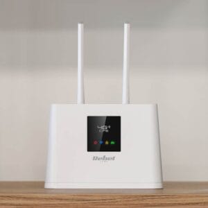 Brezžični WIFI LTE 4G modem router dostopna točka bel