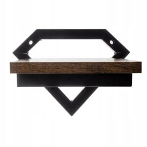 Univerzalna MDF dekorativna viseča stenska polica 20cm
