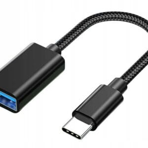 Adapter USB C na USB 3.0 OTG 11cm črn
