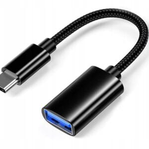 Adapter USB C na USB 3.0 OTG 11cm črn