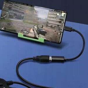 Adapter USB C na USB 3.0 OTG 11cm črn