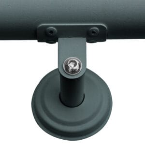a close-up of a metal pipe