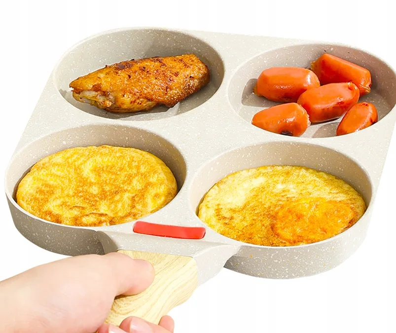 a pan with food in it