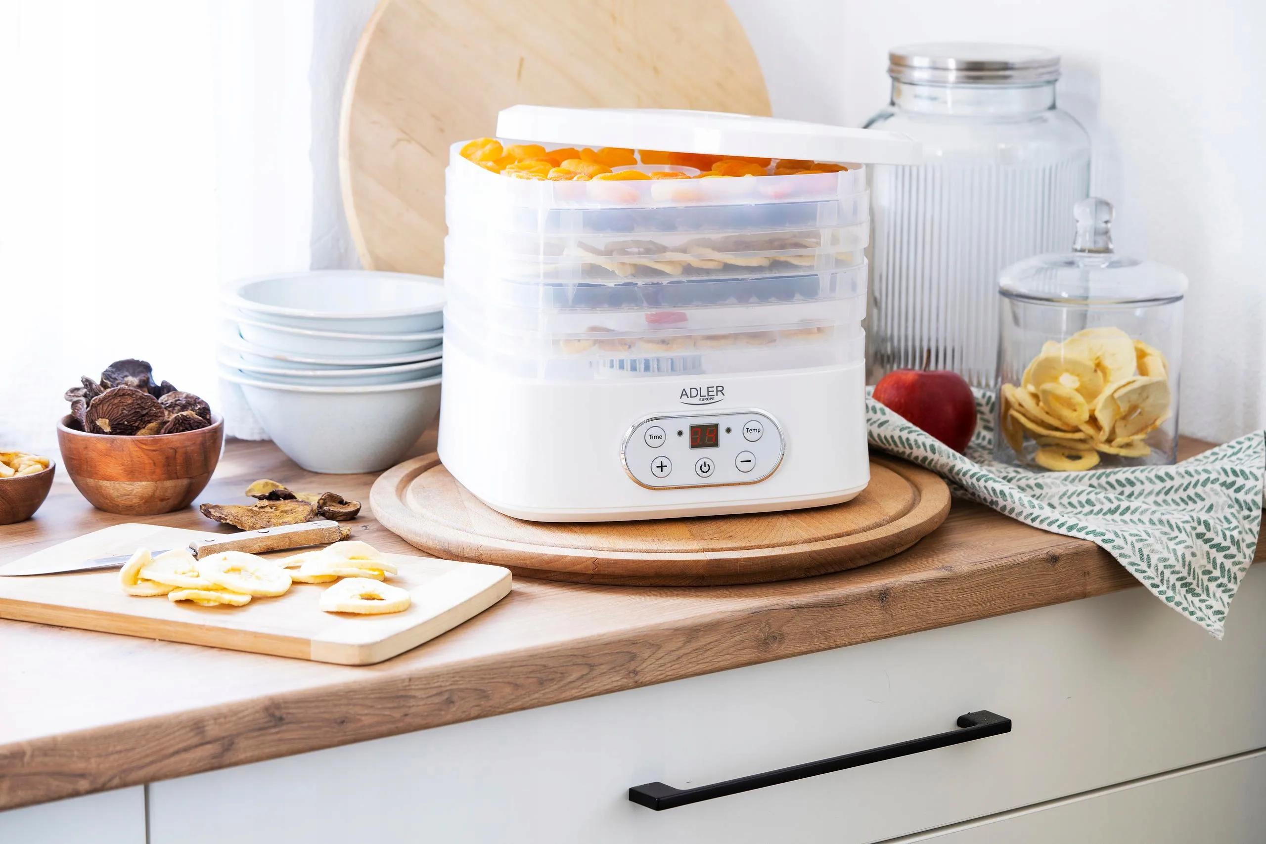 a food dehydrator on a counter