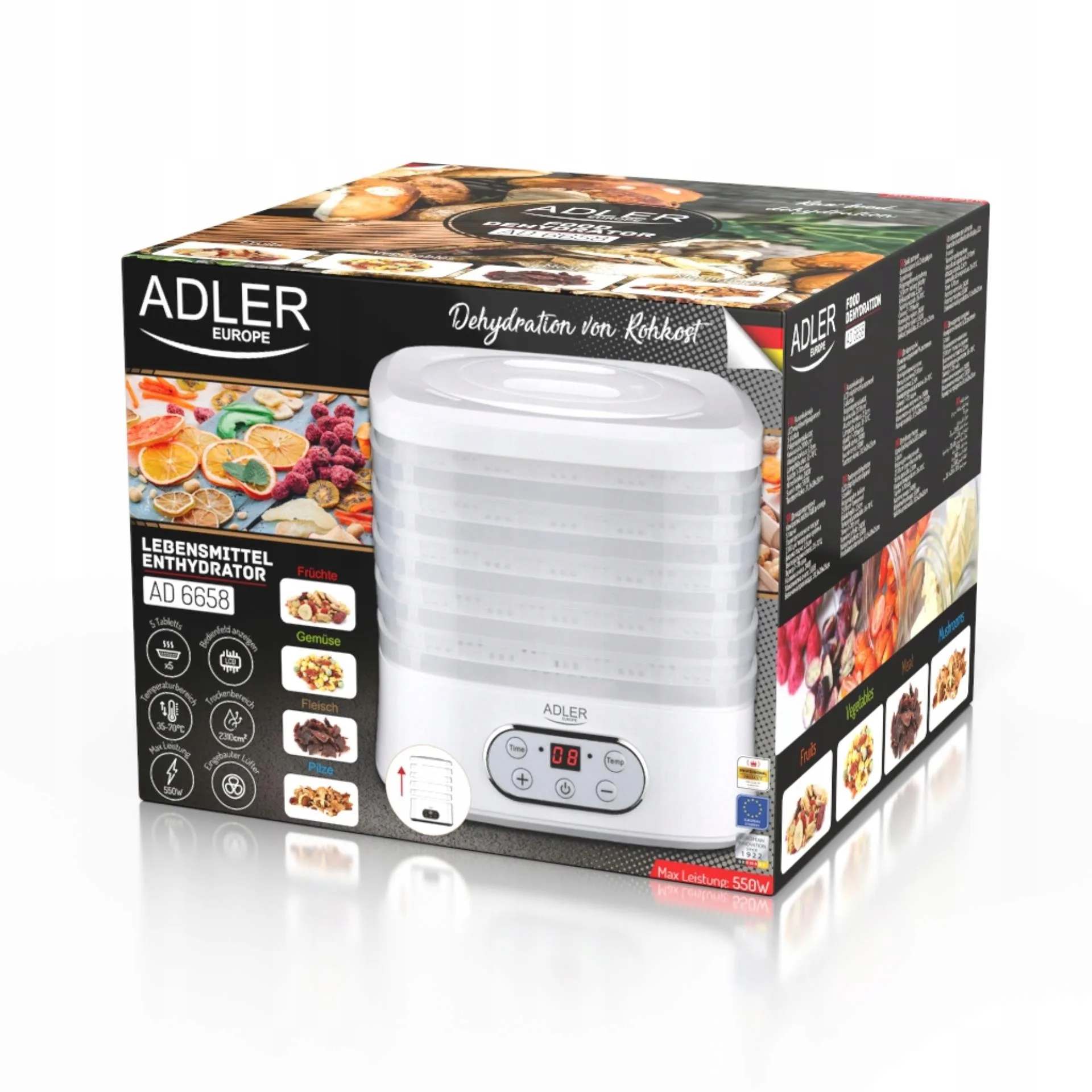 a box with food in it