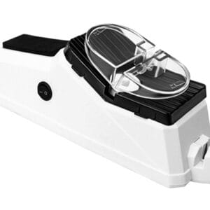 a white and black sharpener