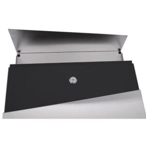 a black and silver box