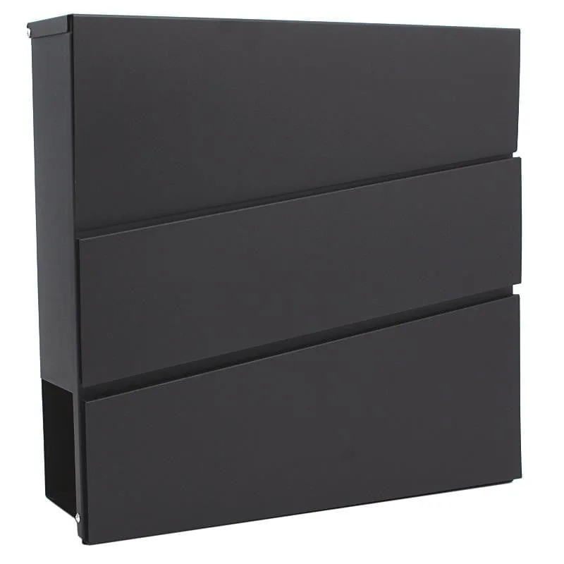 a black chest of drawers