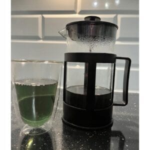 Steklena posoda s stiskalnim filtrom za kavo ali čaj 1000ml Frenchpress