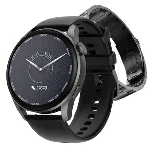 Inox LCD pametni sat na dodir 2 benda BT 5.0 Android i iOS SHOX crni